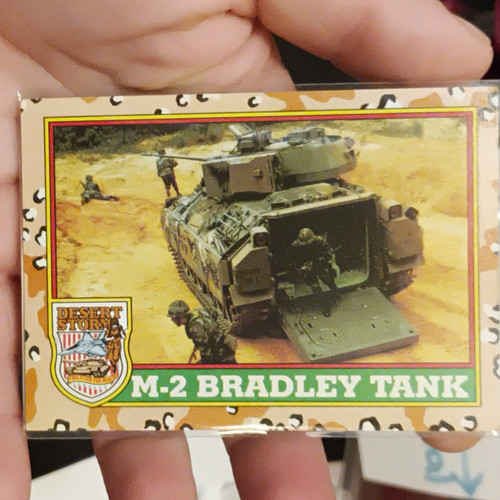Topps 1991 desert storm - desert,