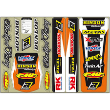 KIT FOGLIO ADESIVI MOTO