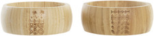 set 2 ciotole in bambù Item