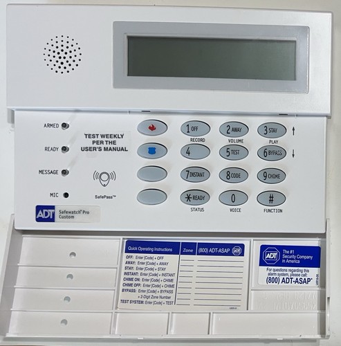 Honeywell ademco vista - ademco,