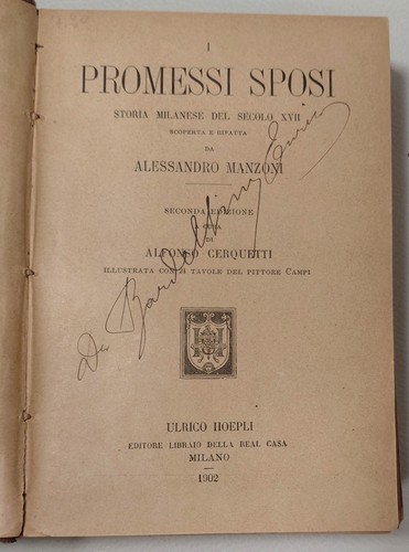 Manzoni promessi sposi - manzoni,