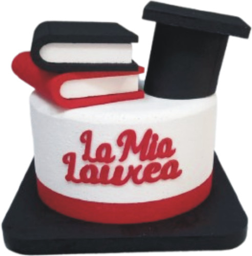 Laurea torta scenografica - laurea,
