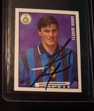 AUTOGRAFO JAVIER ZANETTI