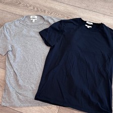 COS T-shirt uomo grande grigio
