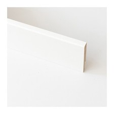 BATTISCOPA  80X14 MM MDF 240 CM BIANCO- 5,0 pz