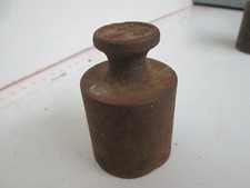 VECCHIO PESO IN FERRO PER BILANCIA, STADERA O BASCULA O,5 KG.CIRCA