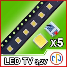 5X LED RETROILLUMINAZIONE TV 1W 3,2V 3528 ALTA QUALITA'