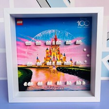Cornice Vetrina Display Case adatta per Lego Minifigures Serie Disney 100 71038