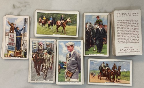 1938 gallaher racing scenes - gallaher,
