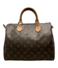 Borsa Louis Vuitton Speedy 30 M41526 marrone monogramma Boston vintage autentica