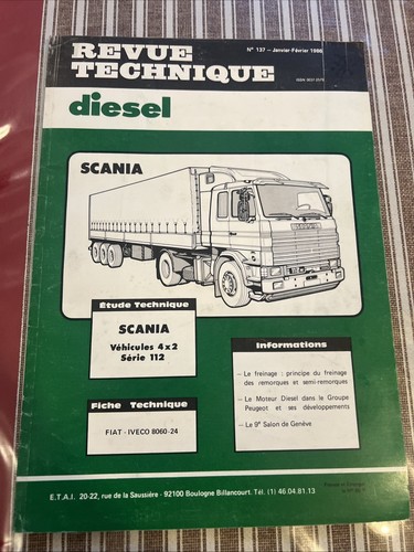 Revue technique scania 112 - scania,