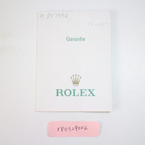 Rolex 14000 air king - king, carta