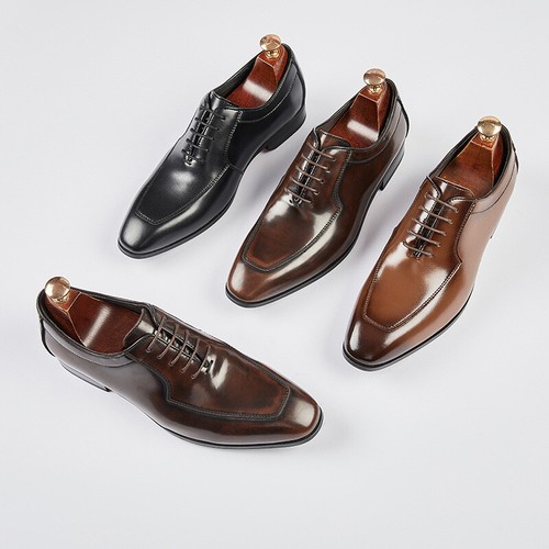 Scarpe oxford uomo pelle - uomo, in