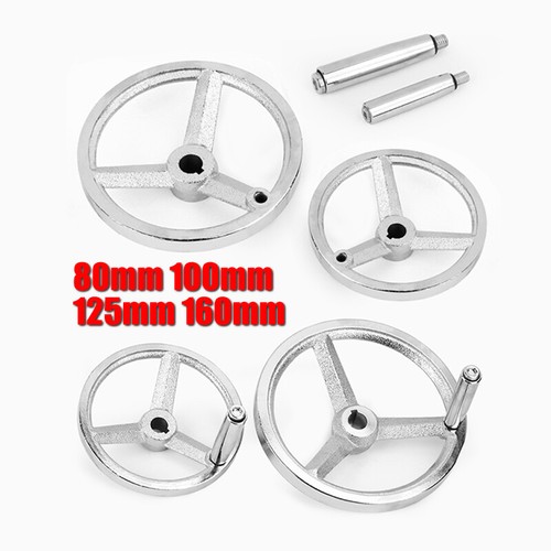 Volantino ghisa cromato 3 - in,