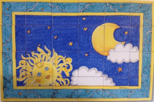 Ceramica vietri pannello - ceramica,