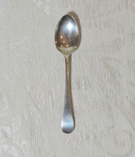 Cucchiaino da tè Guglielmo IV argento massiccio Londra 1835 Mary Chawner ottime condizioni