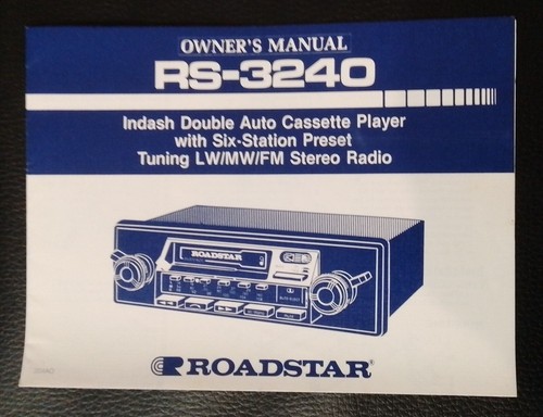 Roadstar 3240 mw - lw,