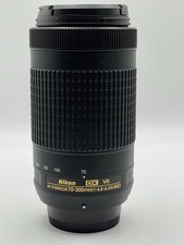 OBIETTIVO NIKON AF-P 70-300mm 1:4.5-6.3 G ED DX VR - BUONO - NIKKOR AFP 70-300mm