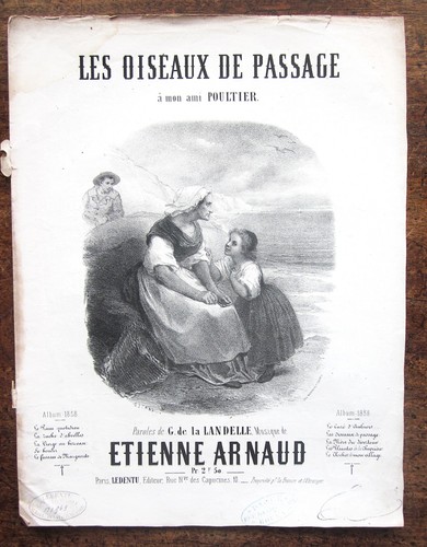 1858 oiseaux passage - de,