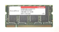 Ram 256MB 200pin M1SF-56HB3CDB-D, DDR 333MHz, PC-2700, CL2.5, unb, non-ECC, 2.5V