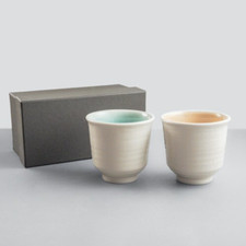 Coppia di tazze da tè