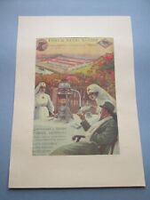 PUBBLICITA' "CAFFETTIERA A VAPORE ORSO" VINTAGE ORIGINALE 1915 BOSCHINI OTTIMO