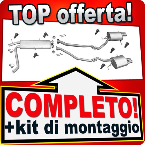 Scarico completo per - scarico, x5