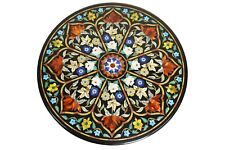 Piano Tavolo Centro In Marmo 42" Lavoro Fatti A Mano In Inlay Pietra Dura
