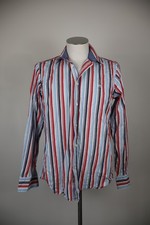 HARMONT & BLAINE CAMICIA COTONE SHIRT UOMO TG L MAN VINTAGE CASUAL MANICA LUNGA