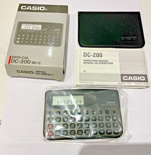 Calcolatrice dati casio 200 - calcolatrice,