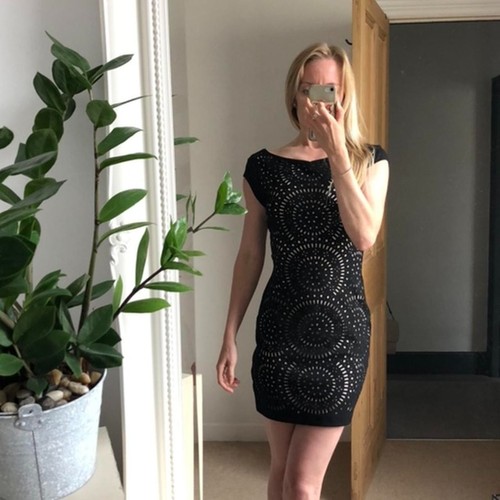 Zara mini abito nero - mini,