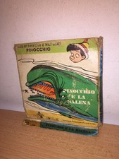 Film Pellicola Super 8 mm B.N. Walt Disney Cinecasa PINOCCHIO E LA BALENA 60m
