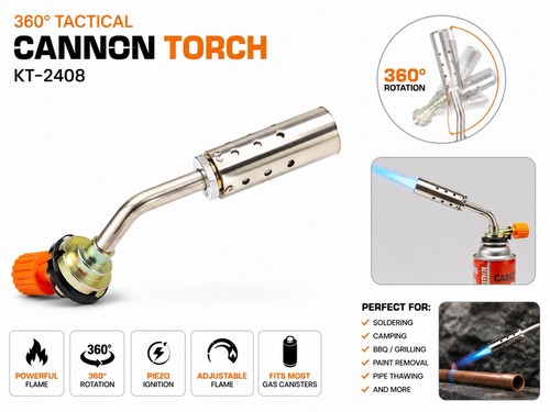Torcia cannone tattico 360°