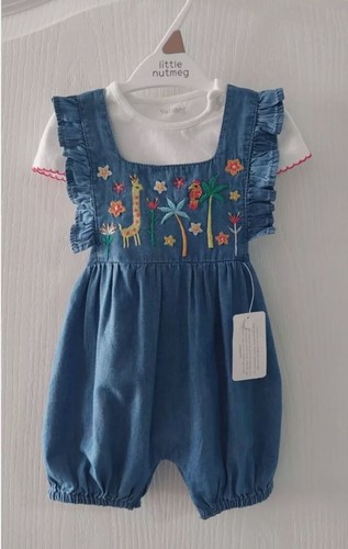 Salopette shirt denim noce - salopette, t-shirt