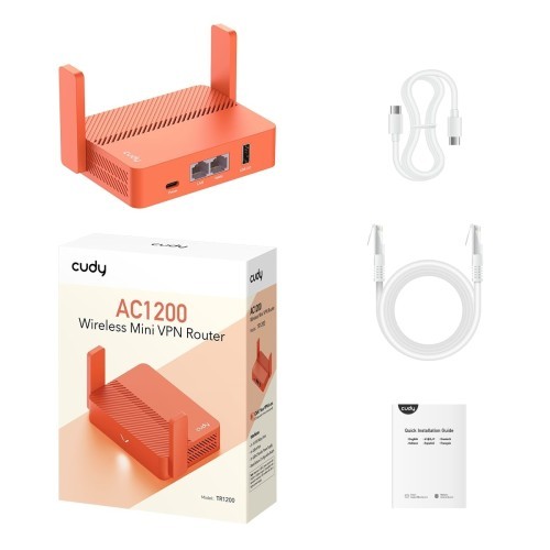 Mini router vpn ac1200 - mini,