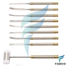 Scalpello Set 9 Pz E Mazza Per