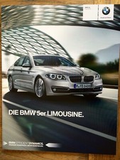 Brochure depliant BMW F10