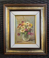 Dipinto Olio su Cartone Telato