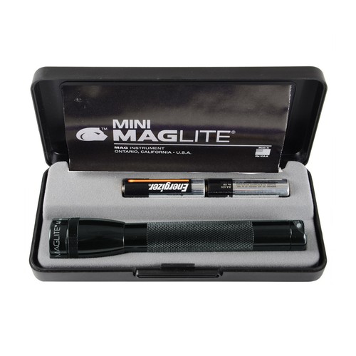 Mini torcia maglite black - black,