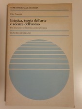 Elio Franzini; Estetica, teoria dell'arte e scienze dell'uomo; Signorelli 1985