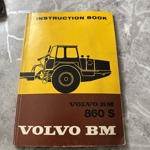 Volvo dumper 860 libretto - dumper,