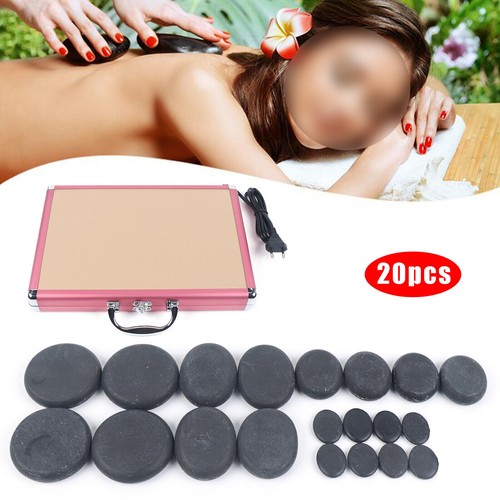 Hot stone set - stone, grande
