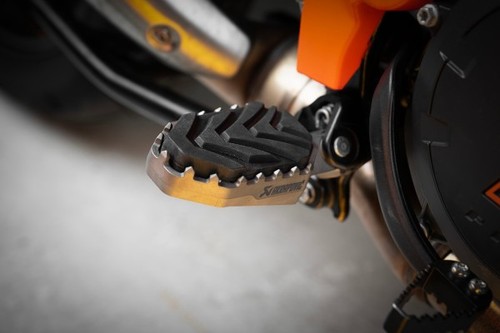 Set poggiapiedi akrapovic - akrapovic, ktm