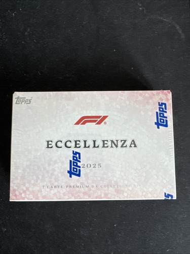 Topps eccellenza 2025 hobby - topps, f1