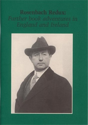 Rosenbach redux further - rosenbach,