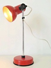 Lampada da tavolo rossa stile