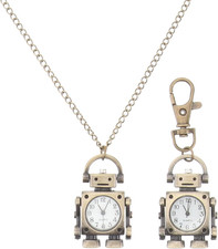 1Set Portachiavi Robot