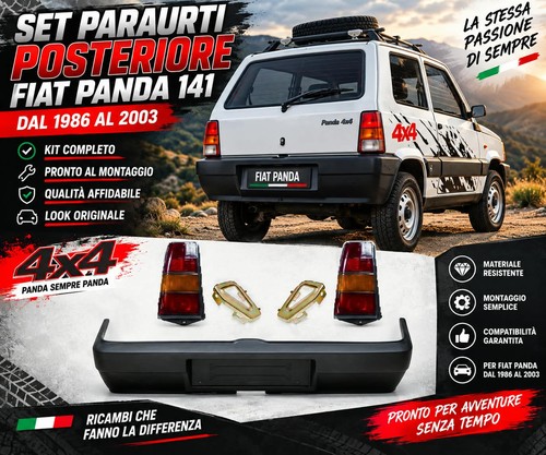 Kit paraurti posteriore fiat - kit,