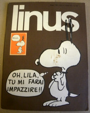 Rare Fanzine Italy 1969 LINUS