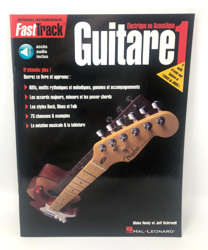 Fasttrack guitar method book - book, 1